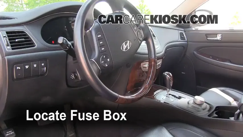 2009 Hyundai Genesis 4.6 4.6L V8 Fuse (Interior) Check